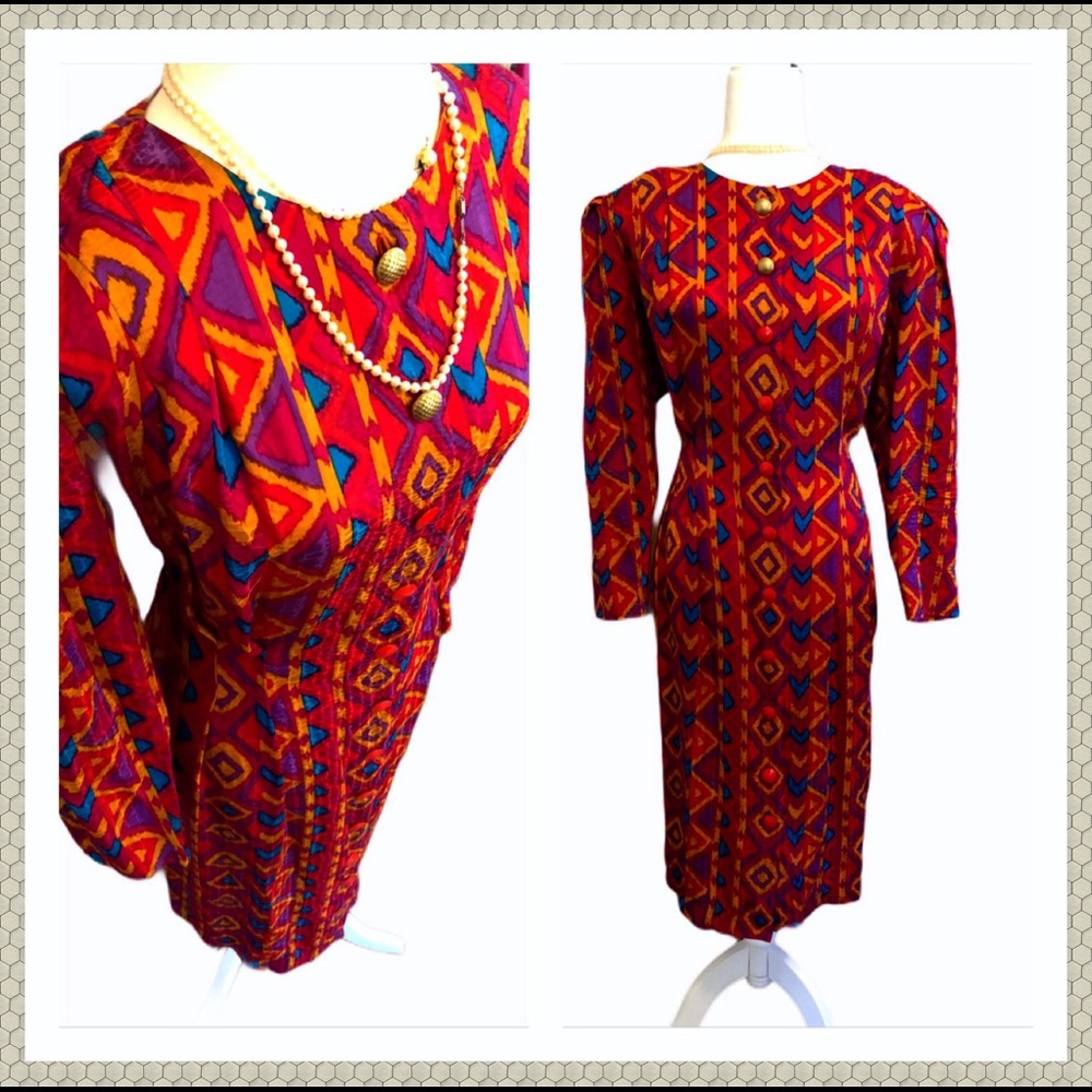 SOLD SOLD Vintage Adriana Papell dress